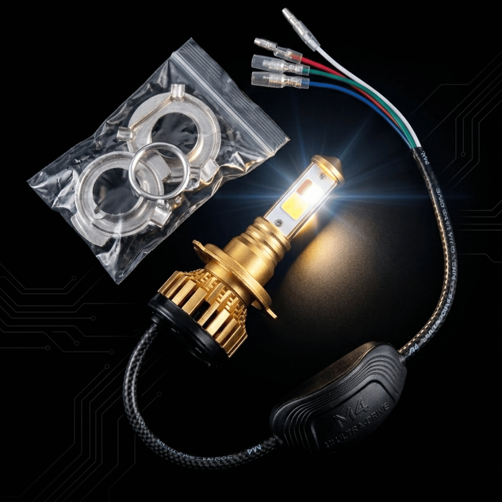 M4 LED Headlight Bulb for Bikes