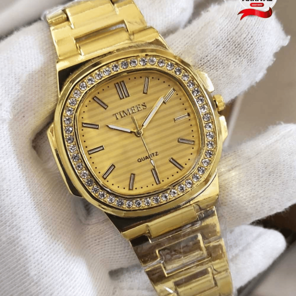 Men Stylish Chain Watch Classic Style Premium Look Multi Color