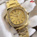 Men Stylish Chain Watch Classic Style Premium Look Multi Color