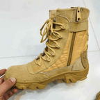 Men's Comfortable Boots Beige Delta