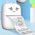 Mini Portable Pocket Thermal Printer  Wireless Receipt & Photo Printer (Random Color)