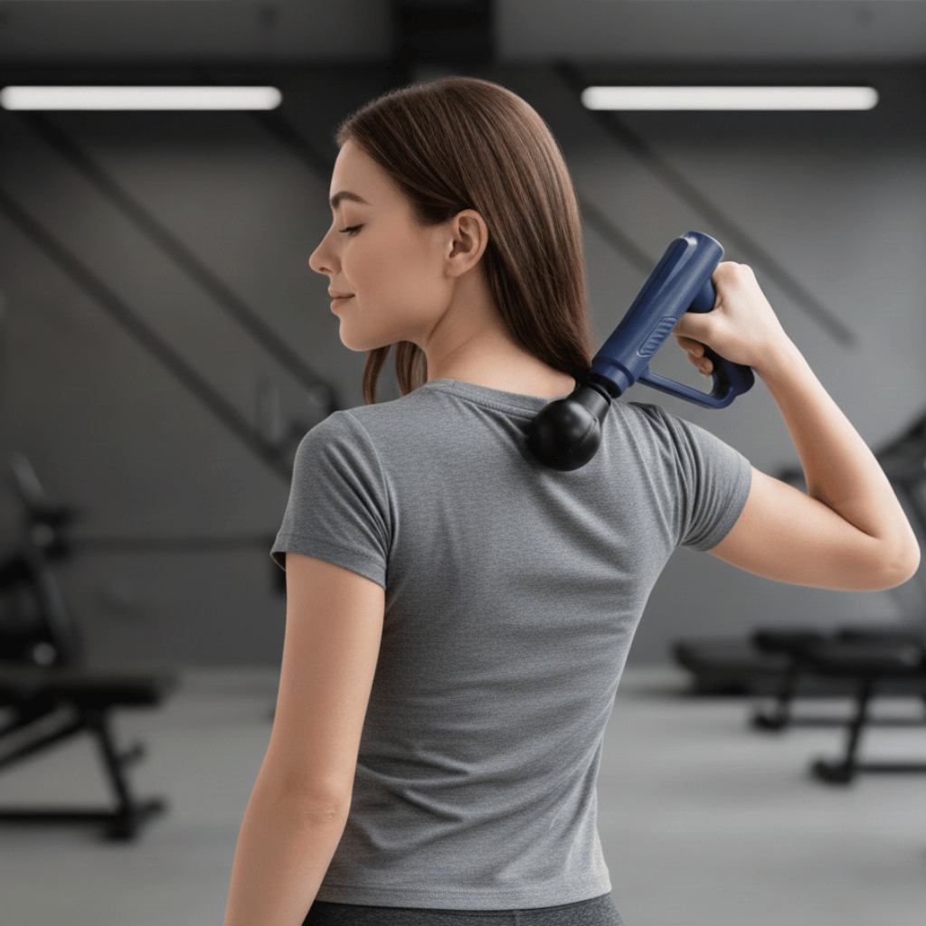 Mini Fascial Gun Deep Tissue Body Massager For Quick Muscle Relief (Random Colour)