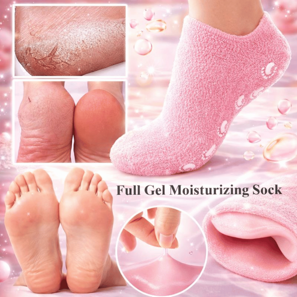 Moisturizing Spa Gel Socks Silicon Socks For Women Foot Care