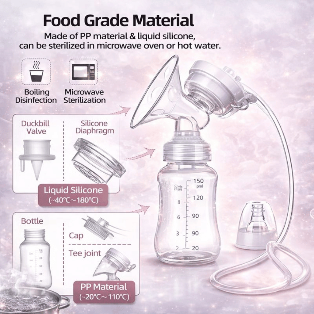 Motherly Care Powerful Breast Pump Providing Comfortable Use Efficient Performance Everyday Convenience For Mothers