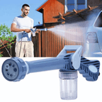 Multi-functional High Pressure Washer with Liquid Dispenser 8 Spray Modes Plants Watering Cleaning