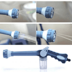 Multi-functional High Pressure Washer with Liquid Dispenser 8 Spray Modes Plants Watering Cleaning