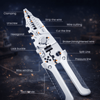 Multifunctional Wire Strippers Electrician Crimping Wire Stripping Pliers Hardware Tools Universal Wire Cutting Pliers