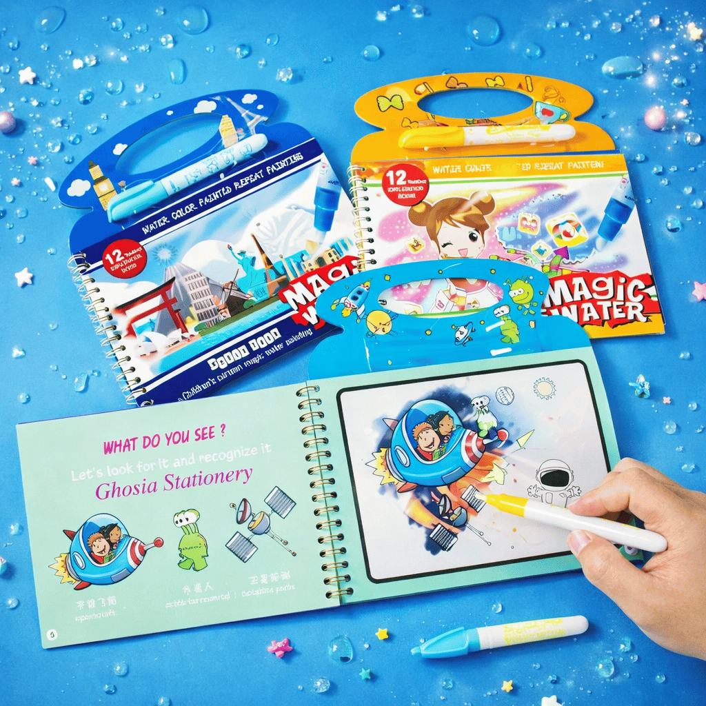 New Magic Water Book Painting Drawing Coloring Board