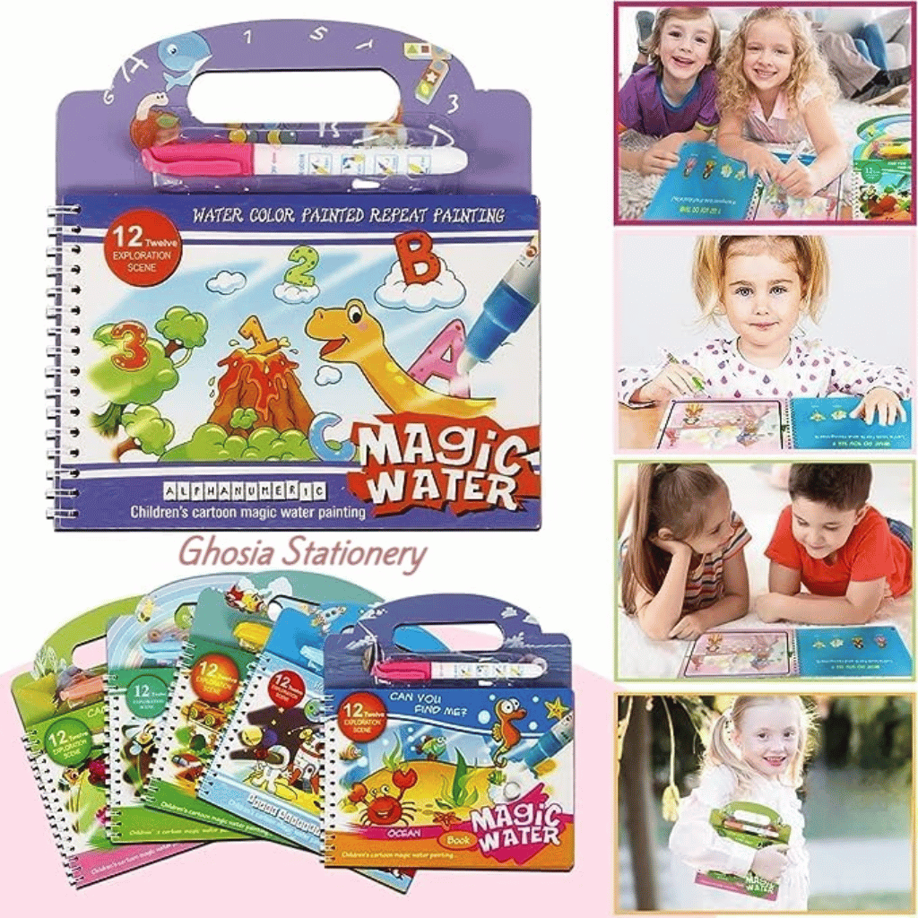 New Magic Water Book Painting Drawing Coloring Board