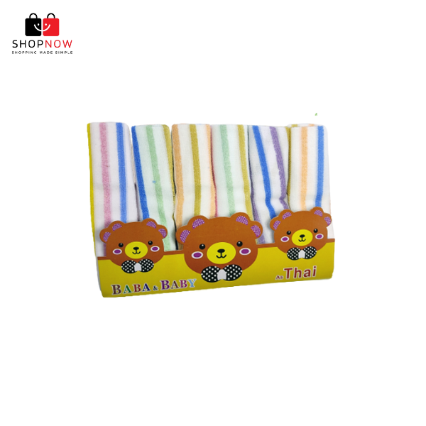 Pack Of 6 Baby Towel For Face