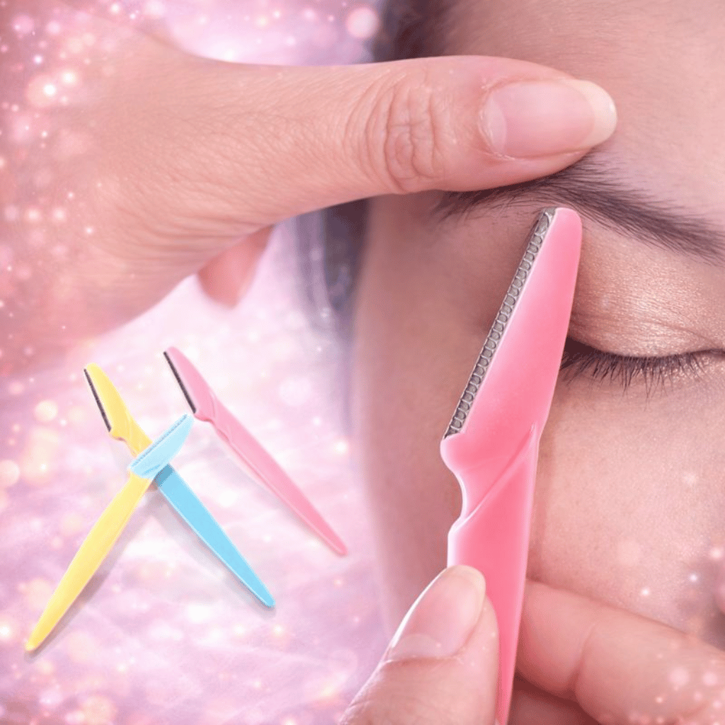 Pack of 3 Tinkle Eyebrow & Facial Hair Razor for Women