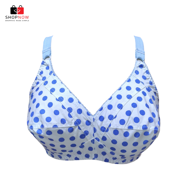 Polka Dot Soft Cotton Bra