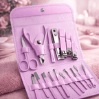 Professional Manicure Set – Complete Nail Care Grooming Kit