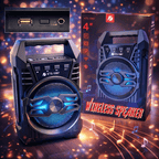 Professional Rechargeable Bluetooth Speaker 3.1 with RGB Light & FM Radio