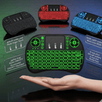 RF 500 3 Colour Mini TouchPad Wireless Keyboard Mouse (Random Color)