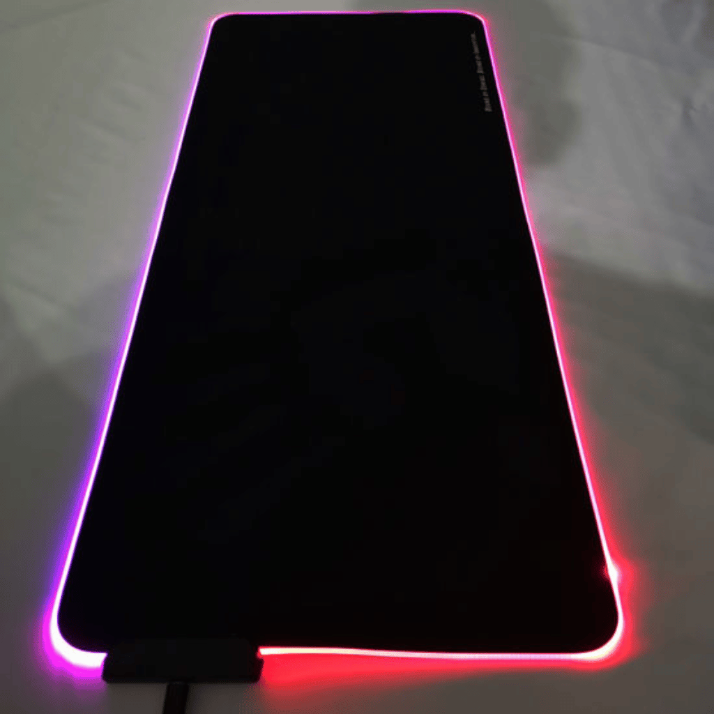 RGB Gaming Mouse Pad With RGB Lights
