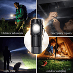 Rechargeable 3-LED Mini Flashlight – Portable Emergency Touch Light with Cable