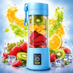 Rechargeable Portable Mini Blender Juicing Cup 380ml [Random Color]