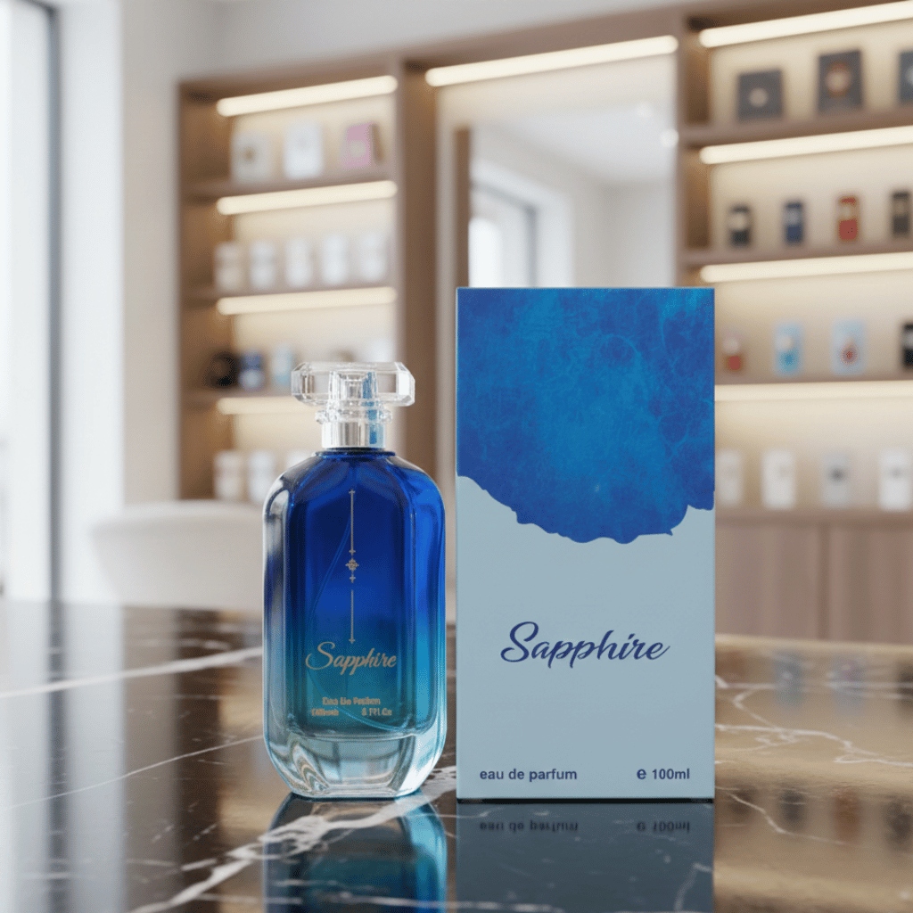 Sapphire Perfume – 100ml Long-Lasting Fragrance, Elegant Scent for Daily Wear