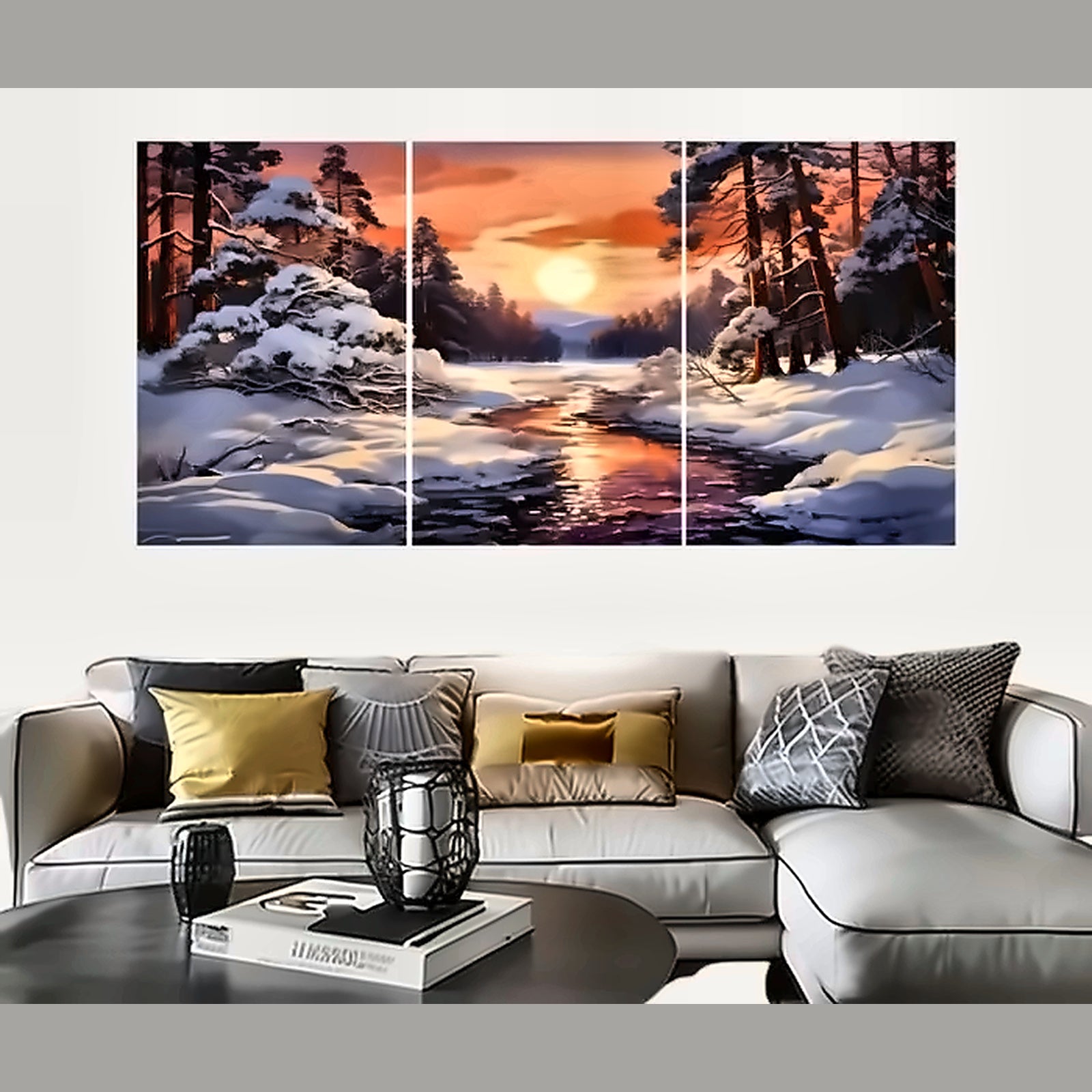 Set of 3 Motivational Wall Art Frames – 8x11" Wooden Phototiles with Sticky Tape for Easy Wall Mounting