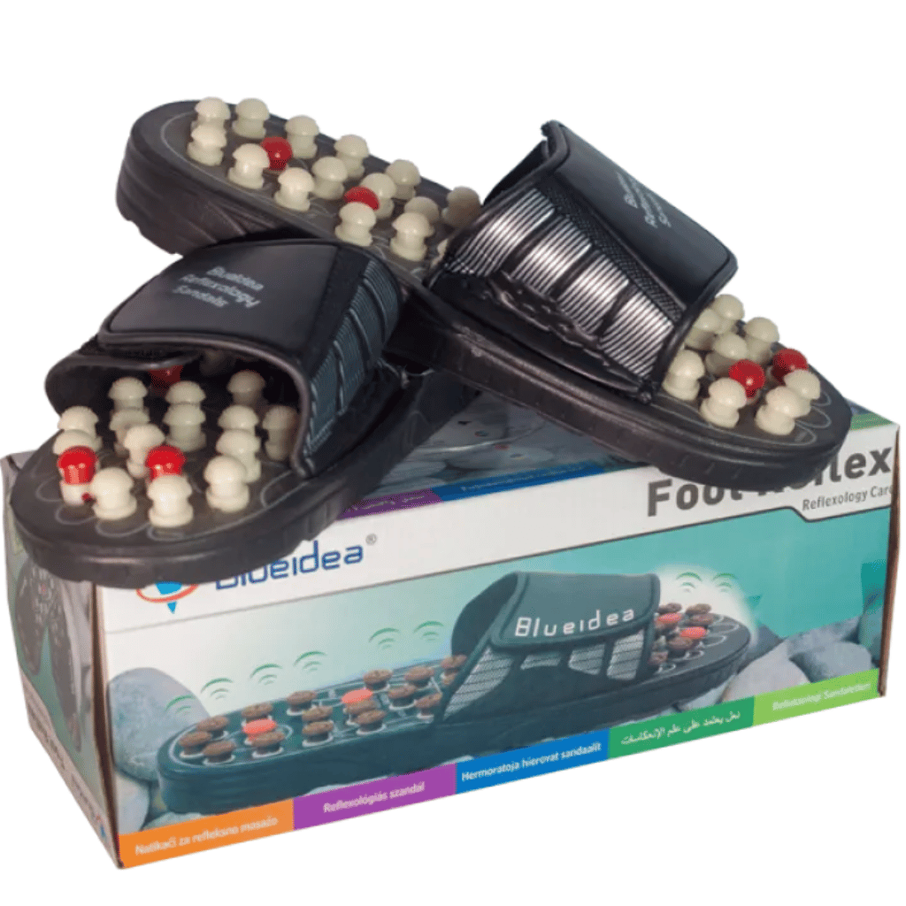 Slippers Foot Therapy Massage Slippers Acupuncture Points Non-Slip Reflexology Sandals