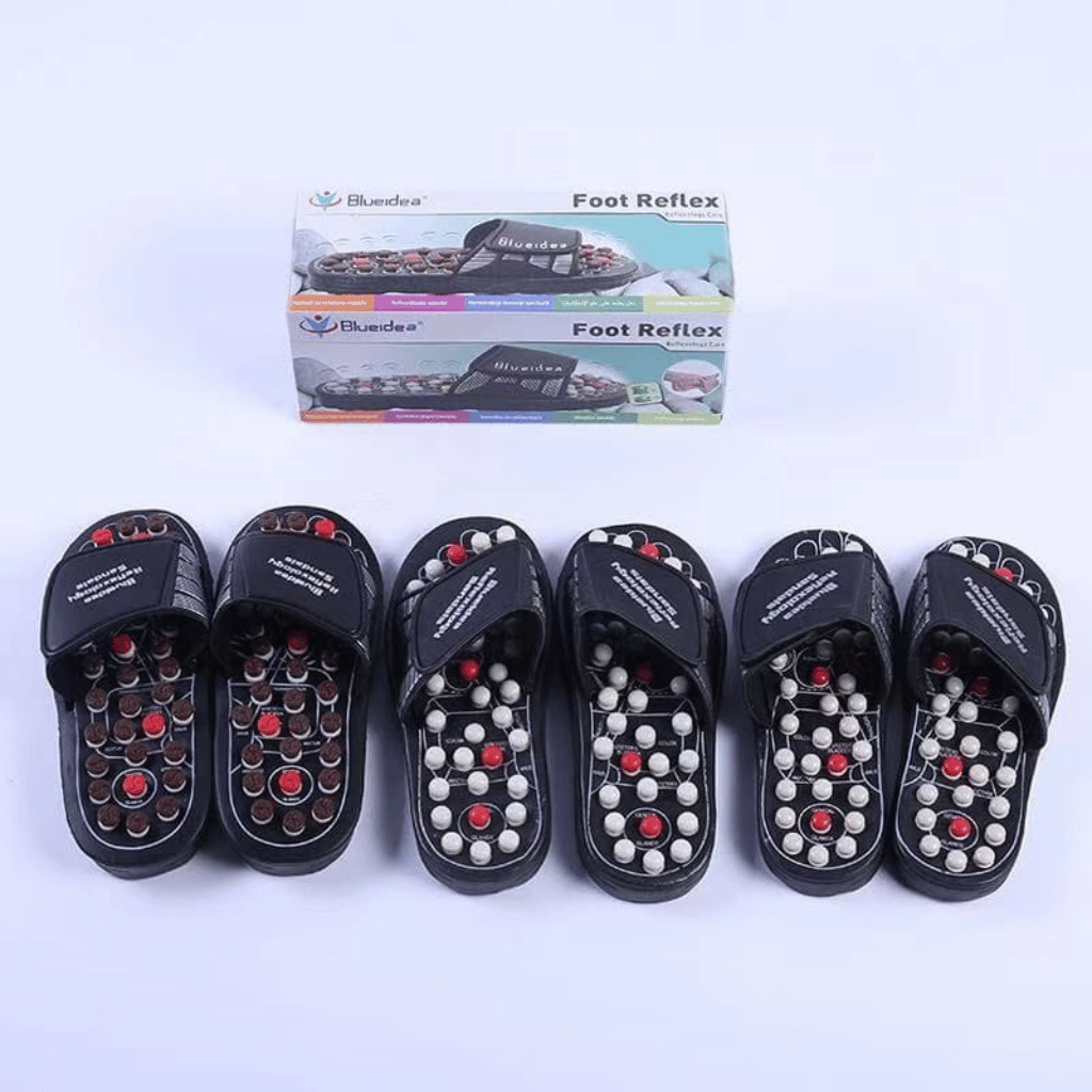 Slippers Foot Therapy Massage Slippers Acupuncture Points Non-Slip Reflexology Sandals