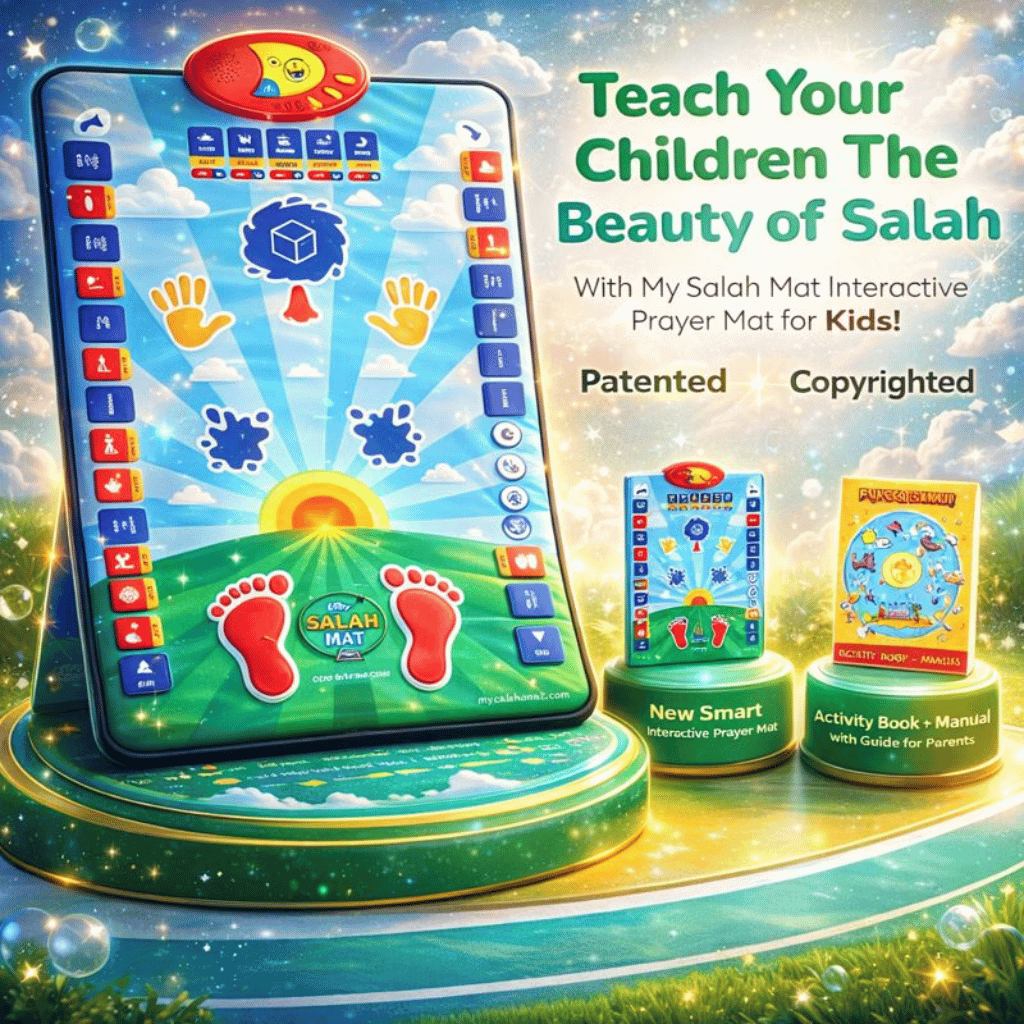 Smart Interactive Kids Prayer Mat | Now with Salah Translation | A beautiful Ramadan Gift