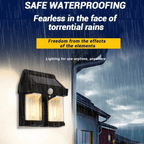 Solar Wall Light with Motion Sensor | Weatherproof, Energy-Saving