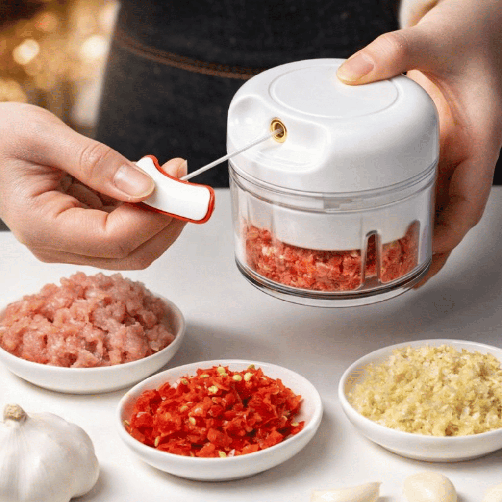 Mini Hand Chopper Machine Hand Push High Quality