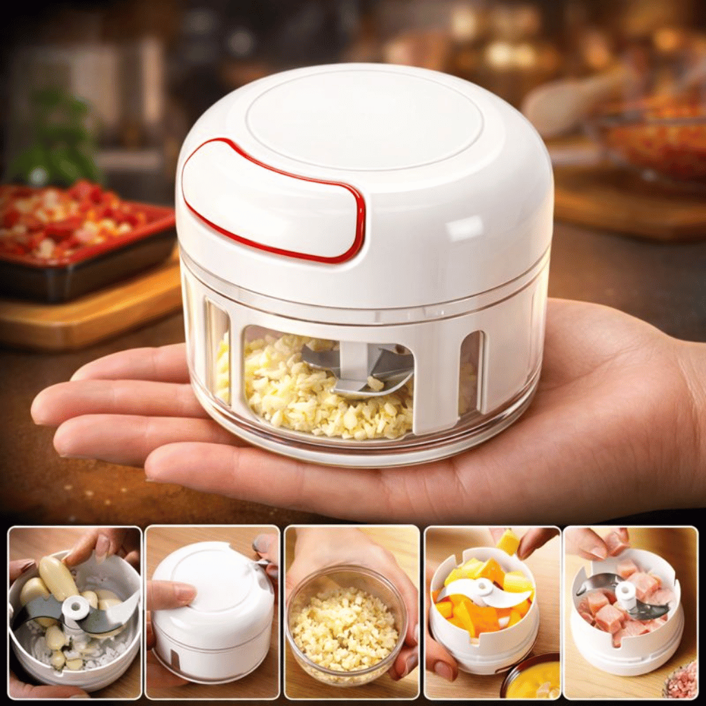 Mini Hand Chopper Machine Hand Push High Quality