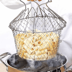 Stainless Steel Multi Functional Foldable Chef Basket