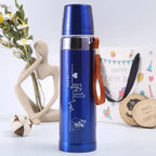 Hot N Cool Sports Vacuum Steel Water Bottle For School Kids (750ML)