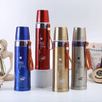 Hot N Cool Sports Vacuum Steel Water Bottle For School Kids (750ML)