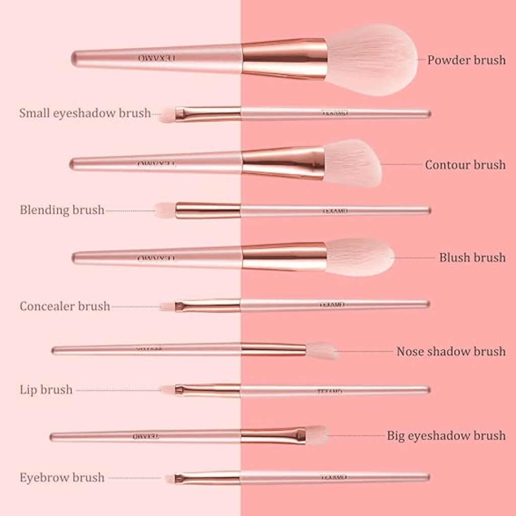 Sweet Beauty 07 PCs Makeup Brush Set | Complete Brush Kit for Professional and Beginner (Random Color)