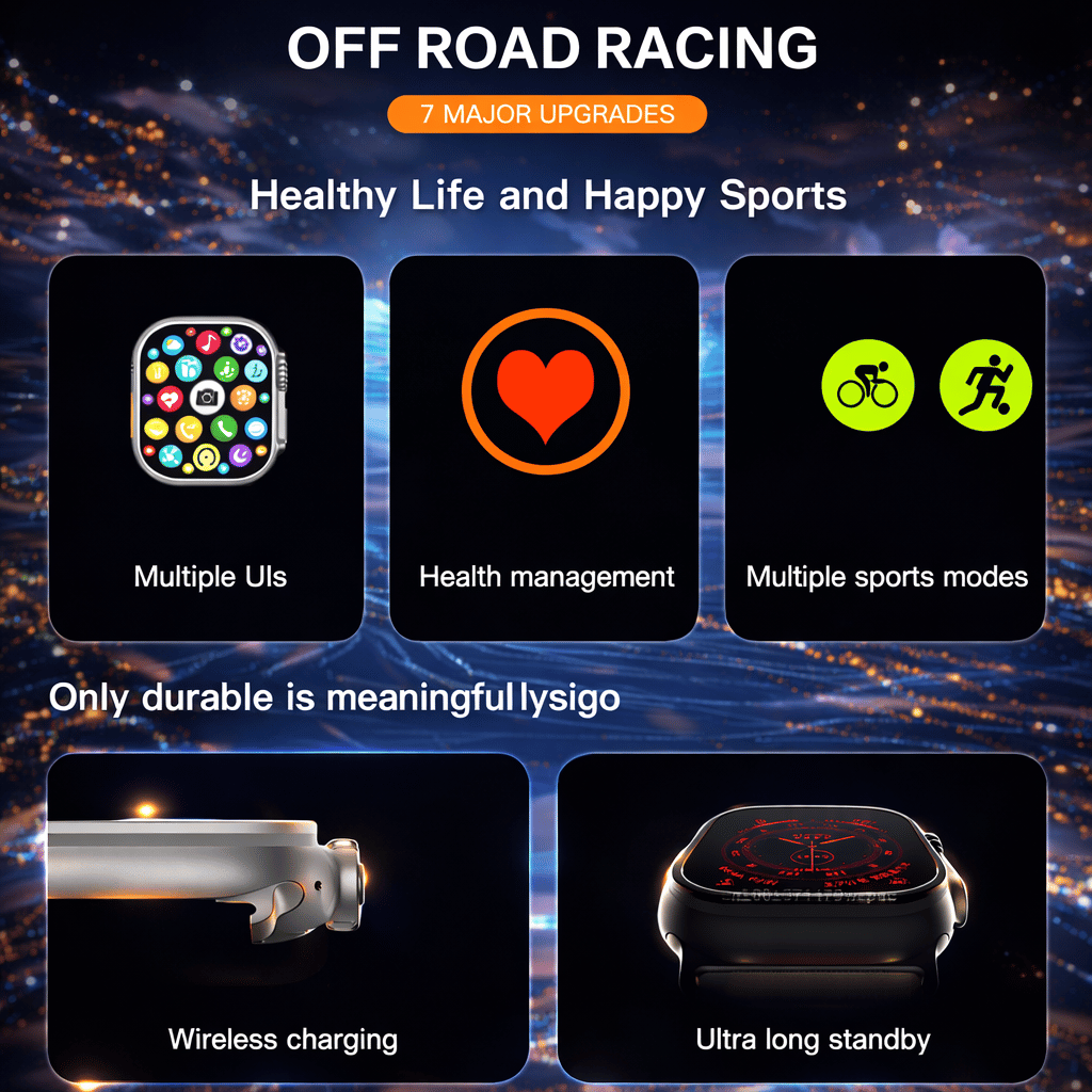 T800 Ultra Smart Watch (Random Color)