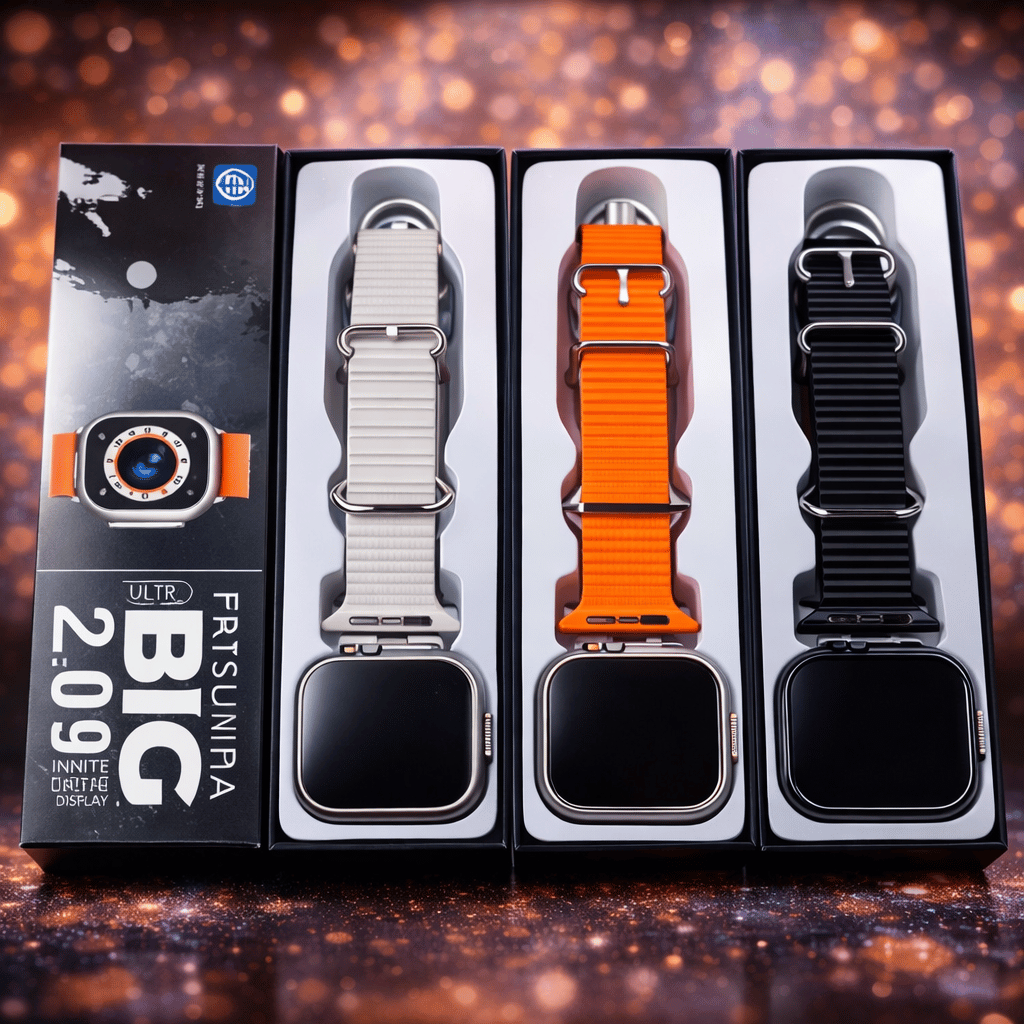 T900 Ultra Smart Watch - 2.09 Infinite Display - 49MM Dial Size (Random Color)