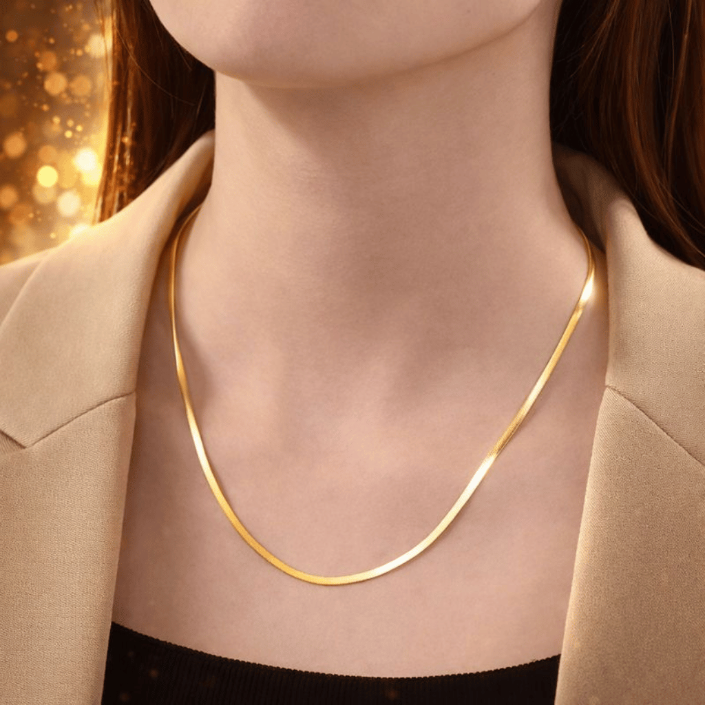 Trendy Golden Chain for Girls