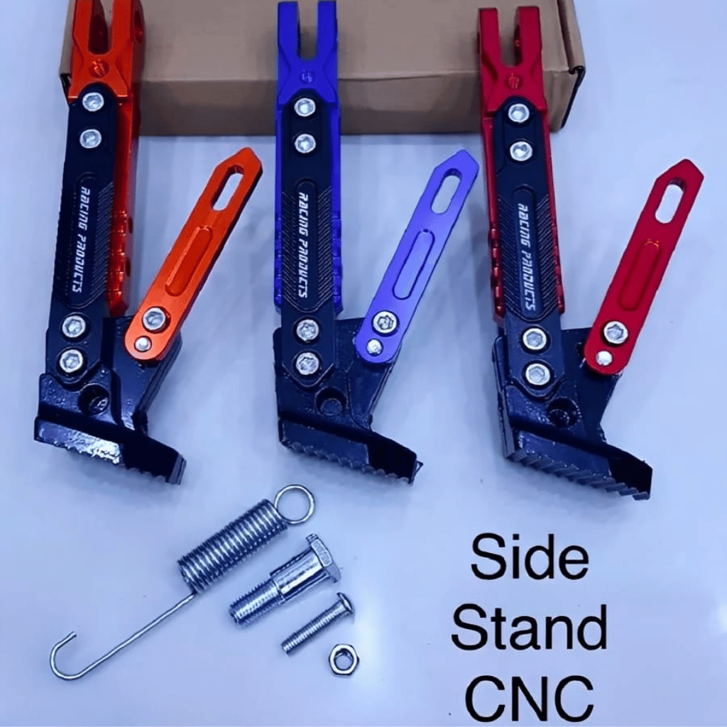 Universal Adjustable Aluminum Motorcycle Kickstand CNC Side Stand