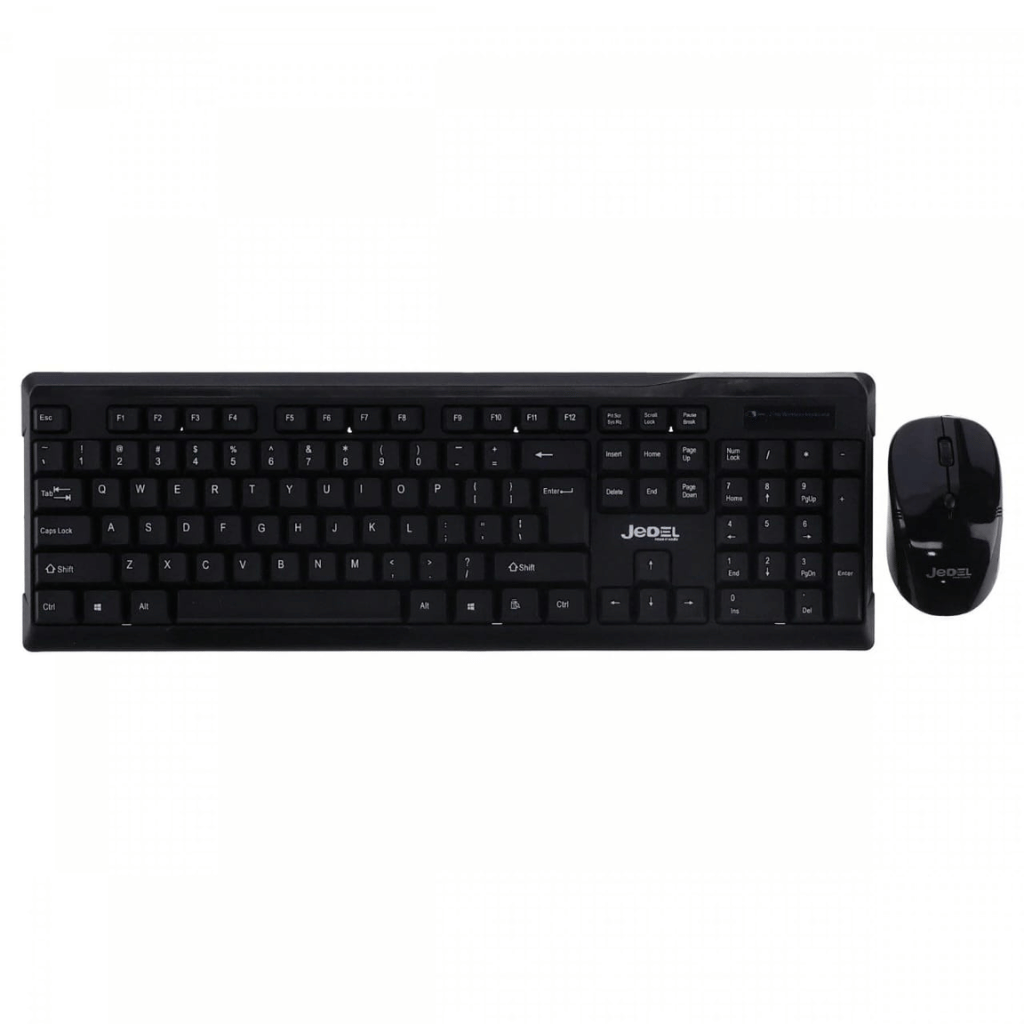 WS-1100 Wireless Keyboard Wireless Mouse Combo 2.4GHz
