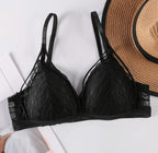 French Style Bralette Deep V Lace Bra
