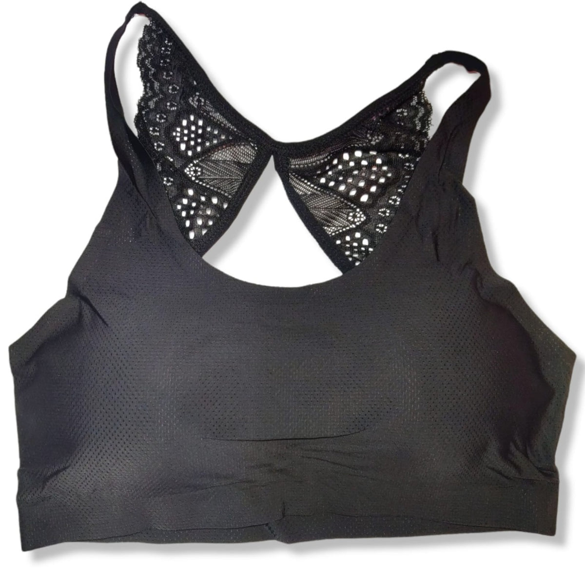 Back flowers soft Lycra stuff bra Padded BD