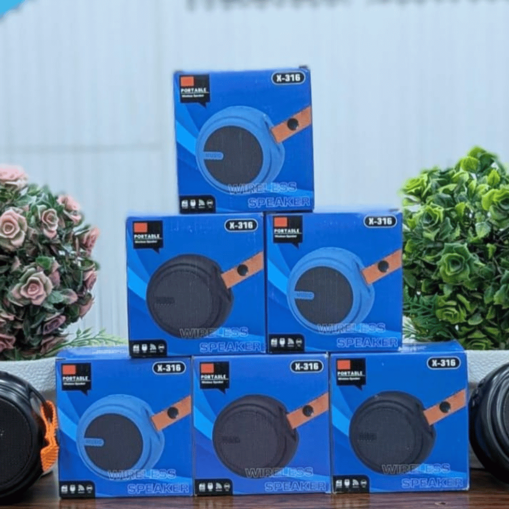 X-316 Mini Bluetooth Speaker Portable Wireless Outdoor Speaker with USB (Random Color)