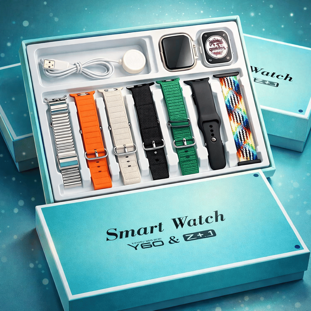 Y60 Ultra 7 IN 1 Smart Watch (Random color)