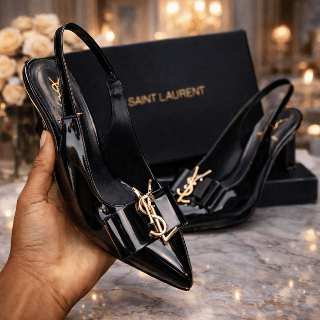 YSL Heel Shoes Elegant Style Women Sandal Durable Quality Comfortable Wear