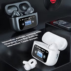 A9 Pro ANC AirPods Bluetooth 5.4 With Touch Screen