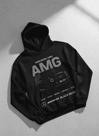 Mercedes AMG Hoodie with G-Class Car Print