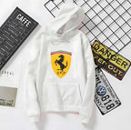 Ferrari Logo Hoodie For Men