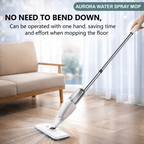 360 Rotating Spray Mop for Floor With Refillable Bottle