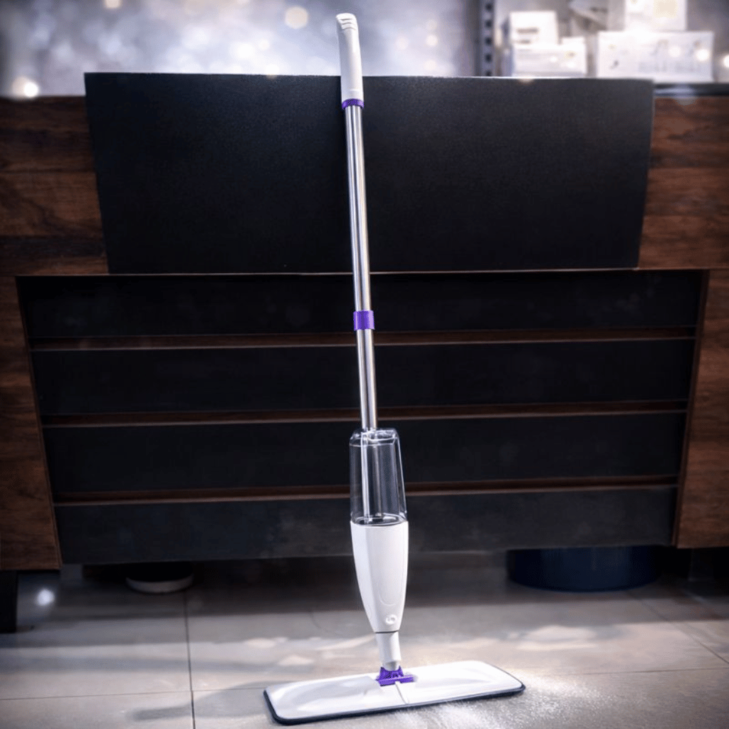 360 Rotating Spray Mop for Floor With Refillable Bottle