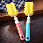 (pack of 3 )Baby Bottle and Teath Brush Set Bottle, Sponge, Straw, and Pacifier (Random Color